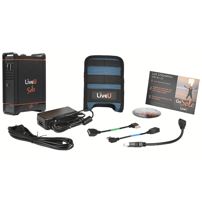 LiveU Solo HDMI + AVMATRIX VS0601 (Live Kit)