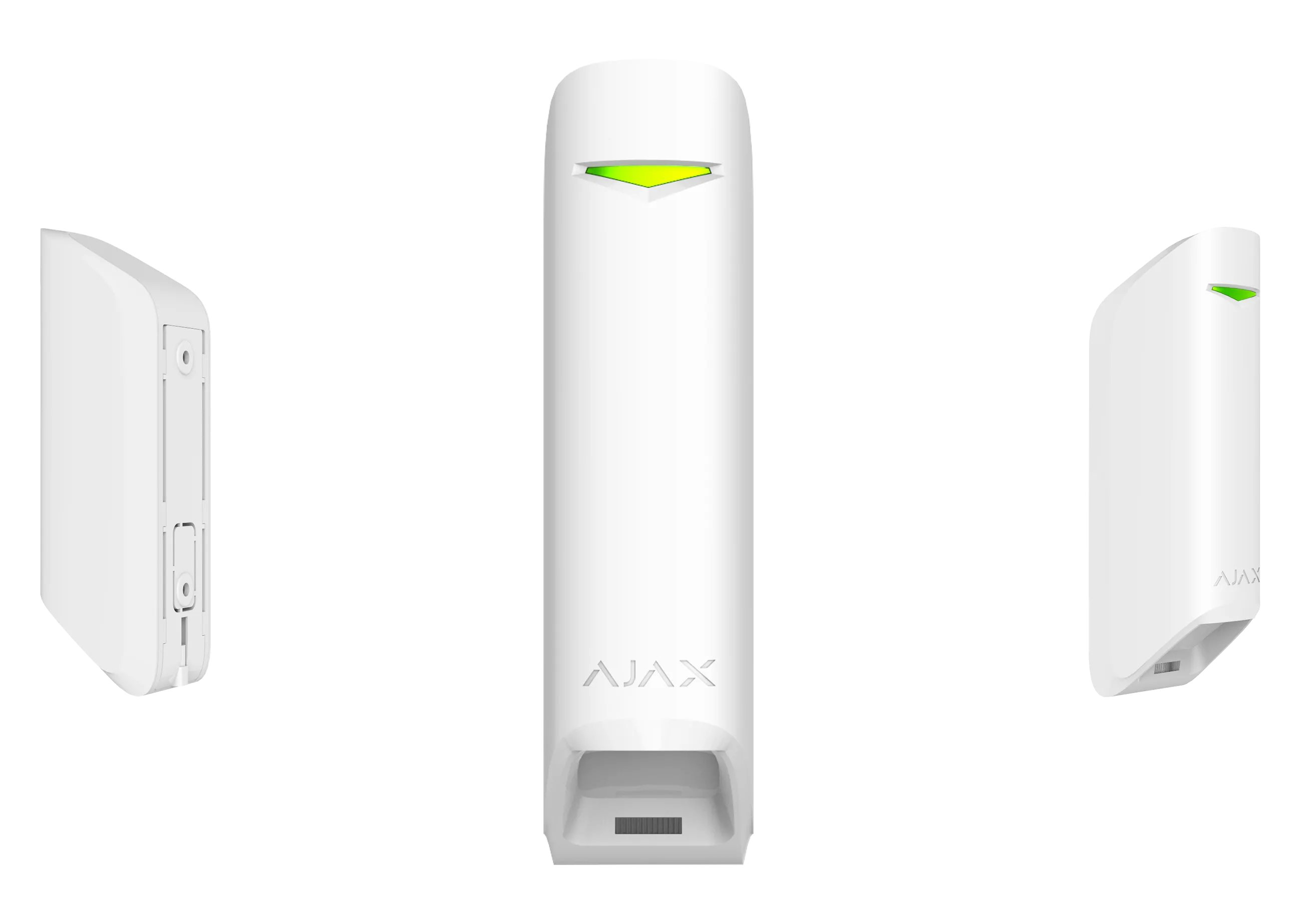 ����������� ������ ���� � ����� ���� ����� AJAX MotionProtect Curtain (white)