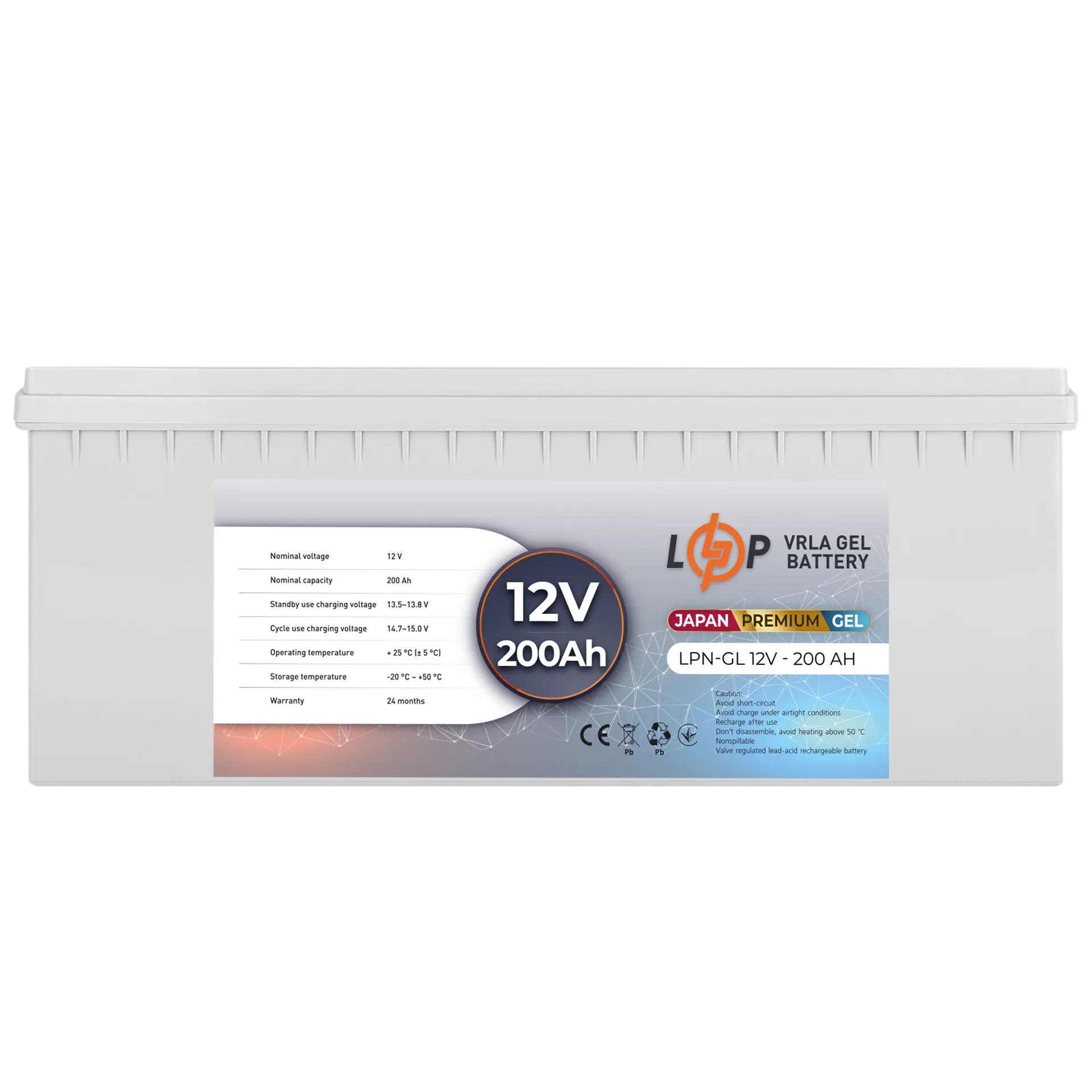 ���������� ������� LPN-GL 12V - 200 Ah