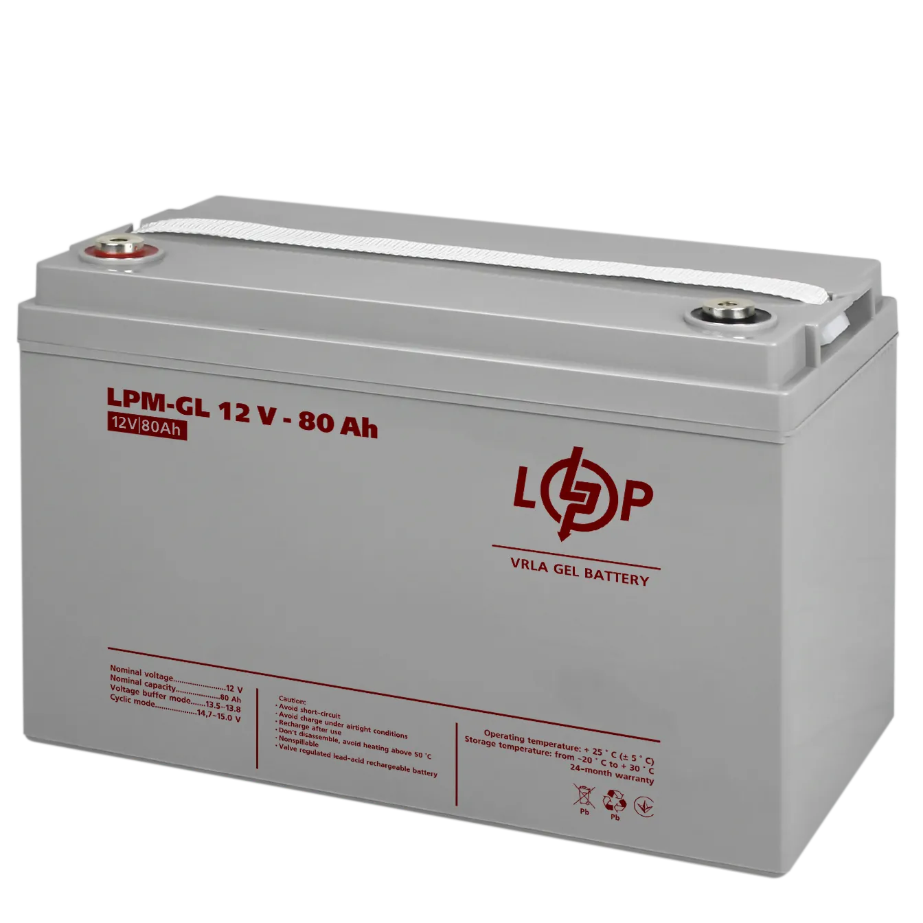 ���������� ������� LPM-GL 12V - 80 Ah