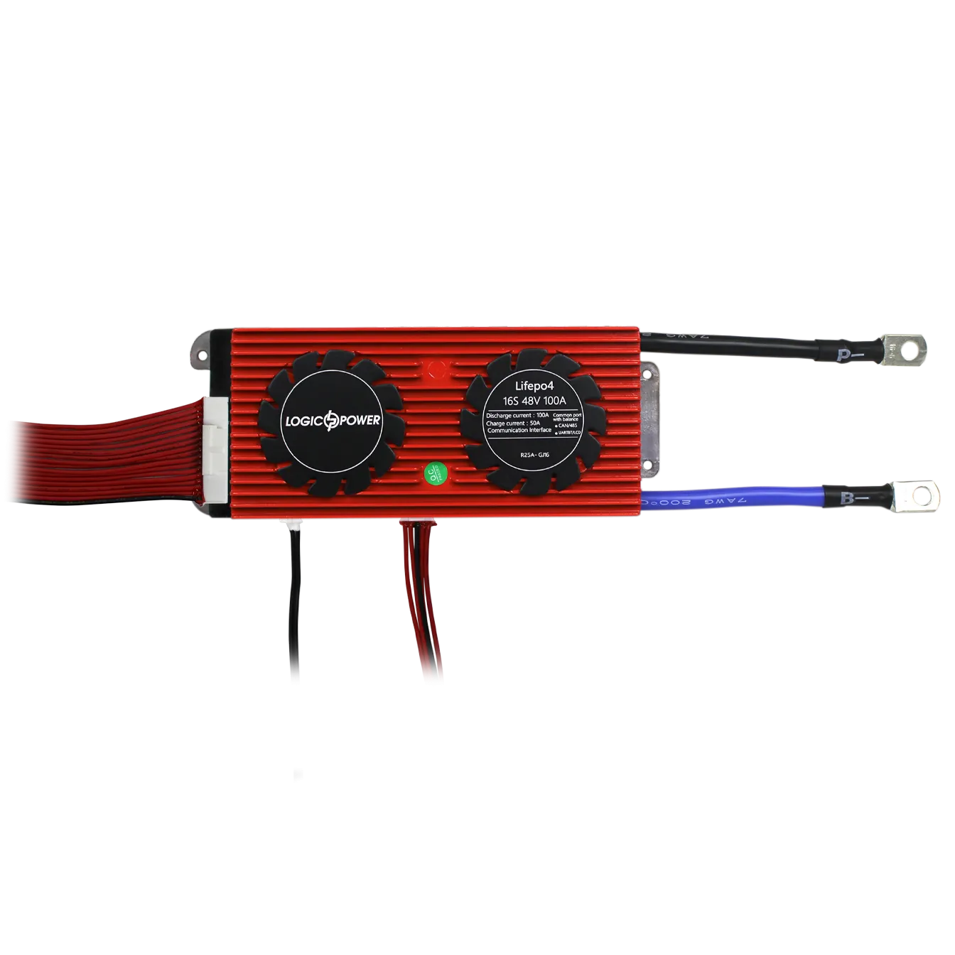 Smart BMS ����� LP LiFePO4 48V 16S Dis 100A Ch 50A UART+RS485+CAN