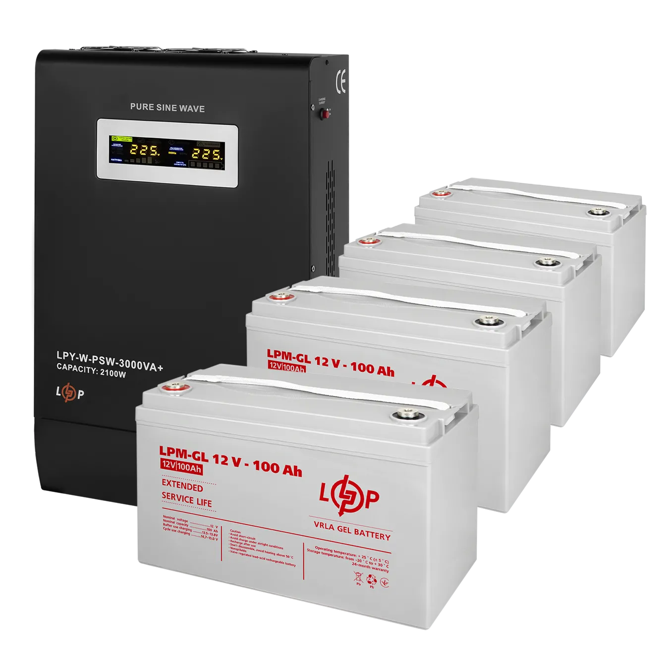 �������� ���������� �������� LP (LogicPower) ��� + ������ ������� (UPS W3000 + ��� GL 5600W)