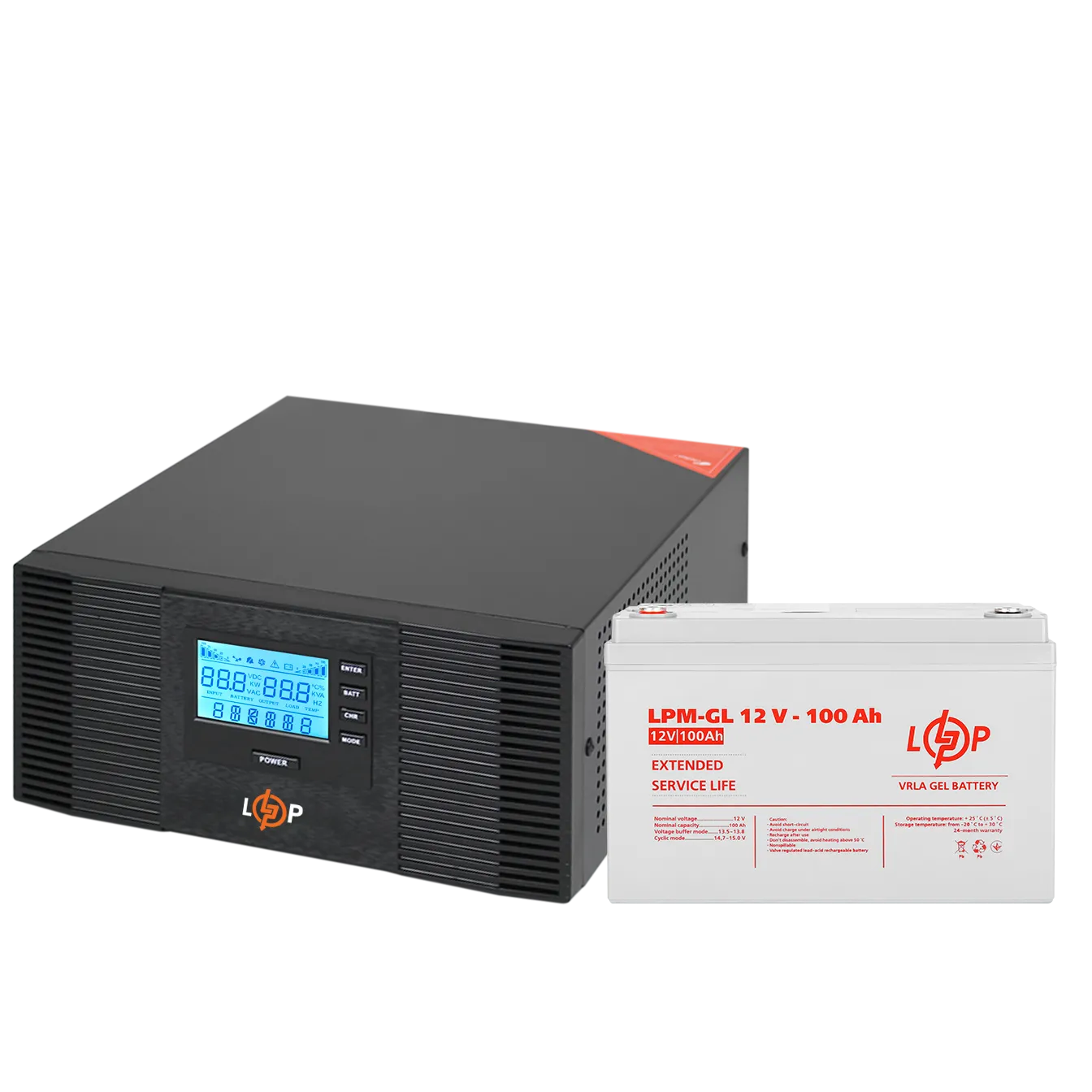 �������� ���������� �������� LP (LogicPower) ��� + ������ ������� (UPS B1500 + ��� GL 1200W)