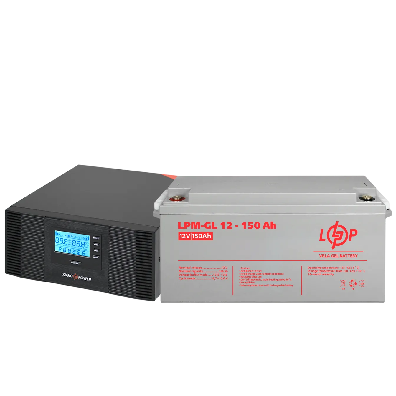 �������� ���������� �������� LP (LogicPower) ��� + ������ ������� (UPS B1500 + ��� GL 1800W)