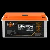 Акумулятор LP LiFePO4 для ДБЖ LCD 12V (12,8V) - 230 Ah (2944Wh) (BMS 80A/40A) пластик