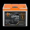���������� LP LiFePO4 LCD 12V (12,8V) - 100 Ah (1280Wh) (BMS 80A/40�) �������