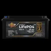 Акумулятор LP LiFePO4 25,6V - 60 Ah (1536Wh) (BMS 80A/40А) пластик для ДБЖ