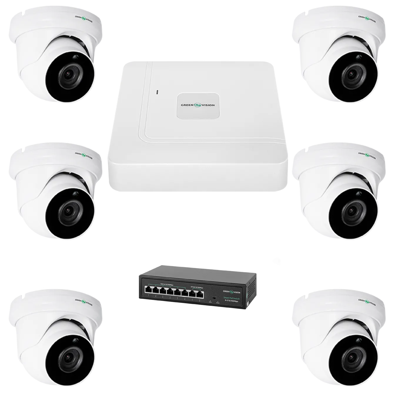 �������� ����������������� �� 6 ����� GV-IP-K-W76/06 5MP