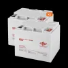 Комплект із двох акумуляторних гелевих батарей для ДБЖ 12V 90Ah (45Ah + 45Ah) 1080Wh