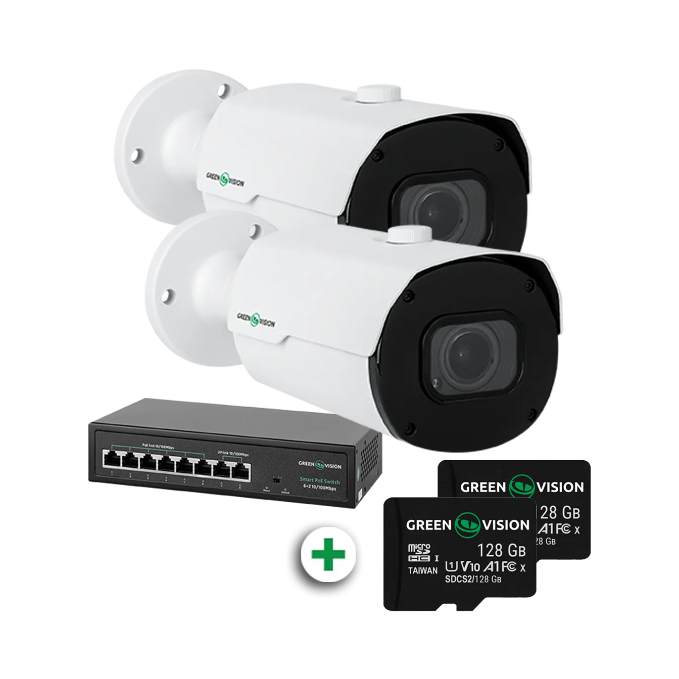 �������� ����������������� � �������� ������������ ������������ ������ �� 2 IP ������ GV-801