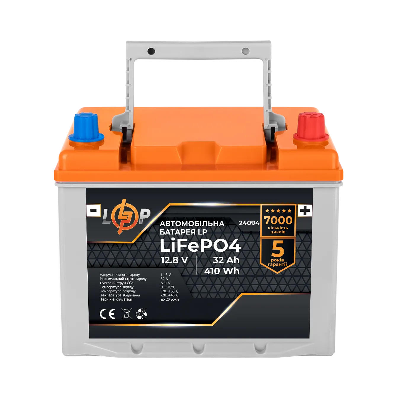 ������������ ���������� ����� LP LiFePO4 12V - 32 Ah (+ ��������)