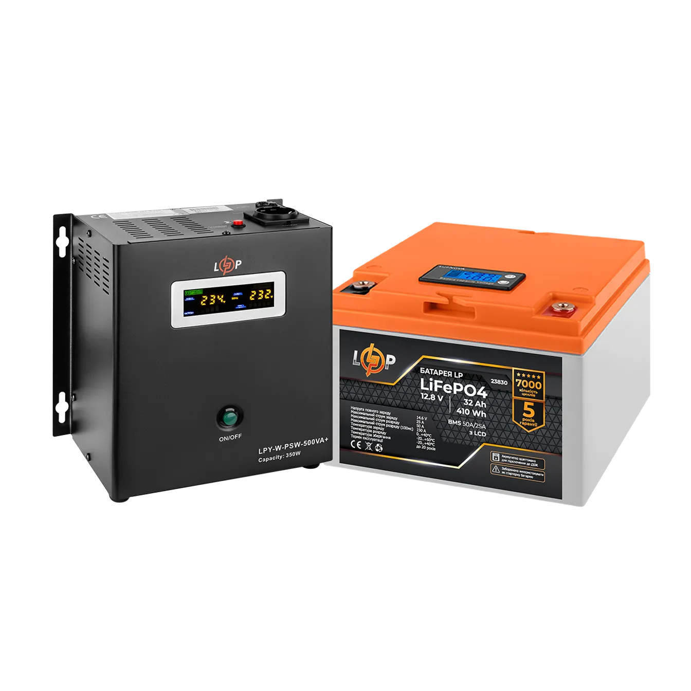 ���������� LP LiFePO4 51,2V - 100 Ah (5120Wh) (Smart BMS 200A/100�) � LCD ����� Smart RM