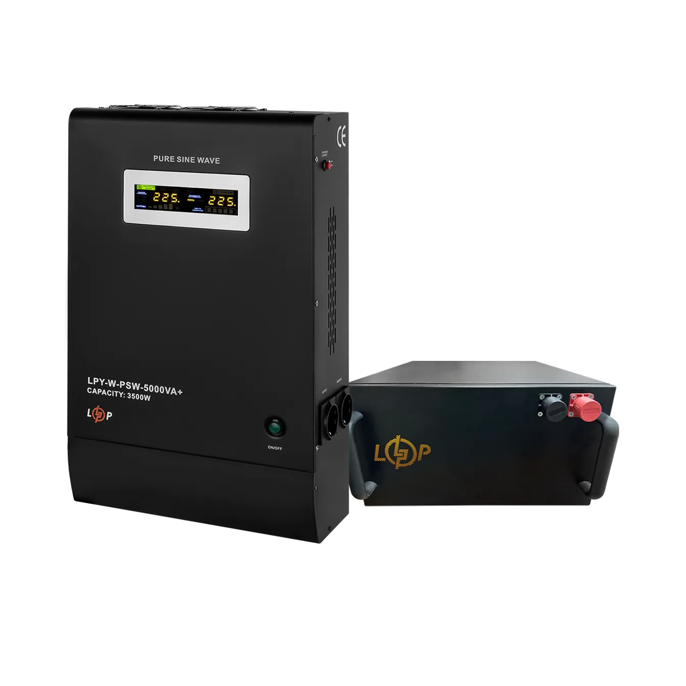 �������� ���������� �������� LP (LogicPower) ��� + ���� (LiFePO4) ������� (UPS W5000+ ��� LiFePO4 5120W)