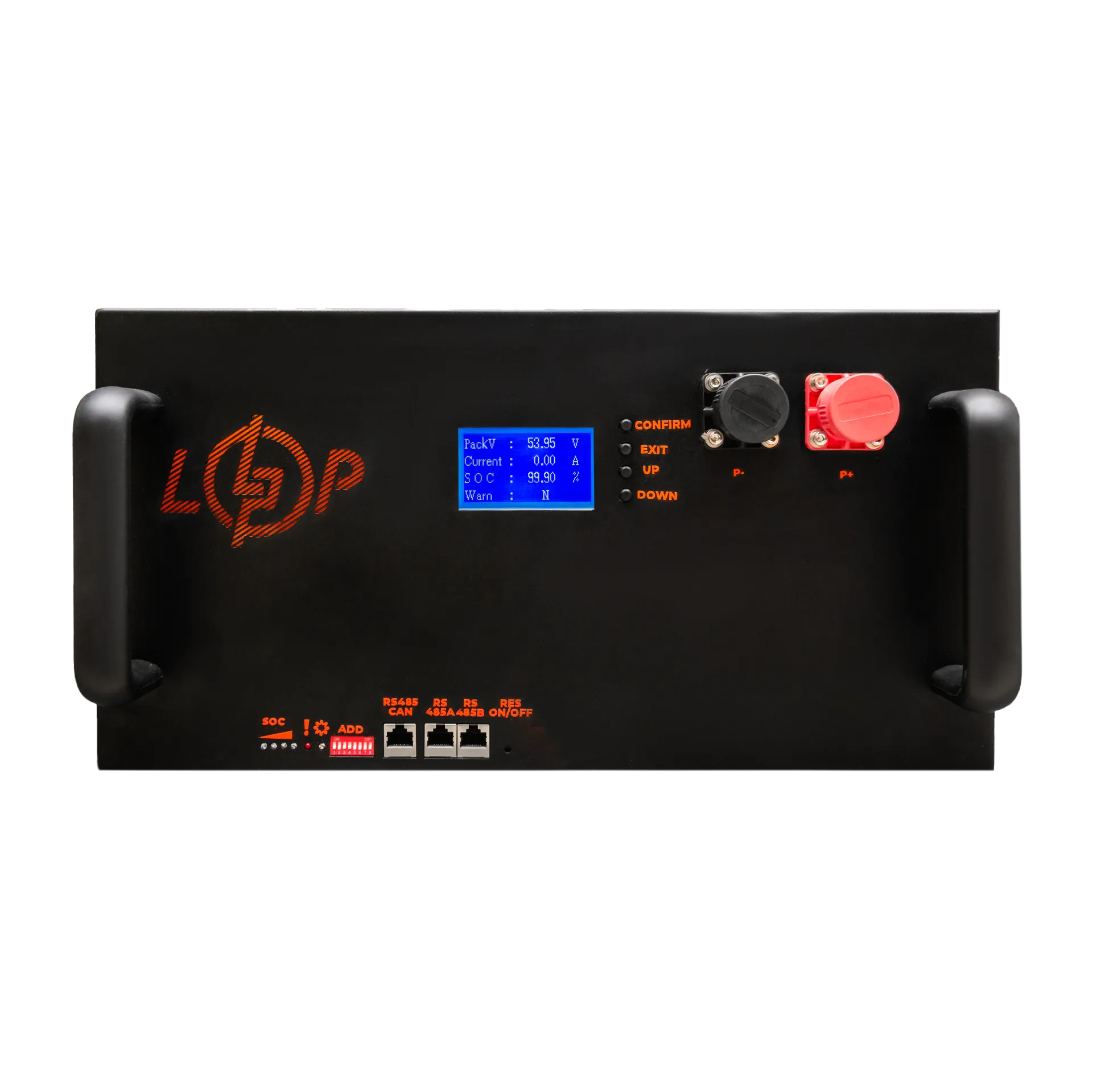 ���������� LP LiFePO4 51,2V - 160 Ah (8192Wh) (BMS 200A/100�) LCD ����� RM Smart