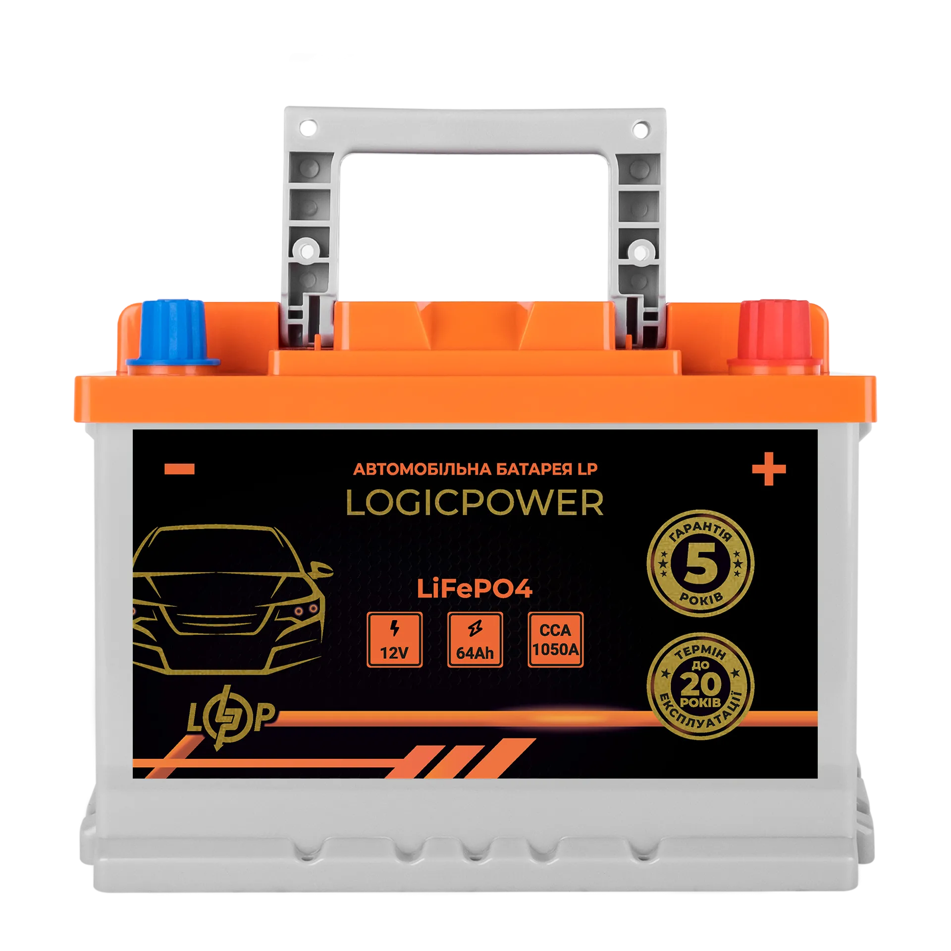 ������������ ����� ���������� LP LiFePO4 12V - 64 Ah (+ ��������) BMS 1050�