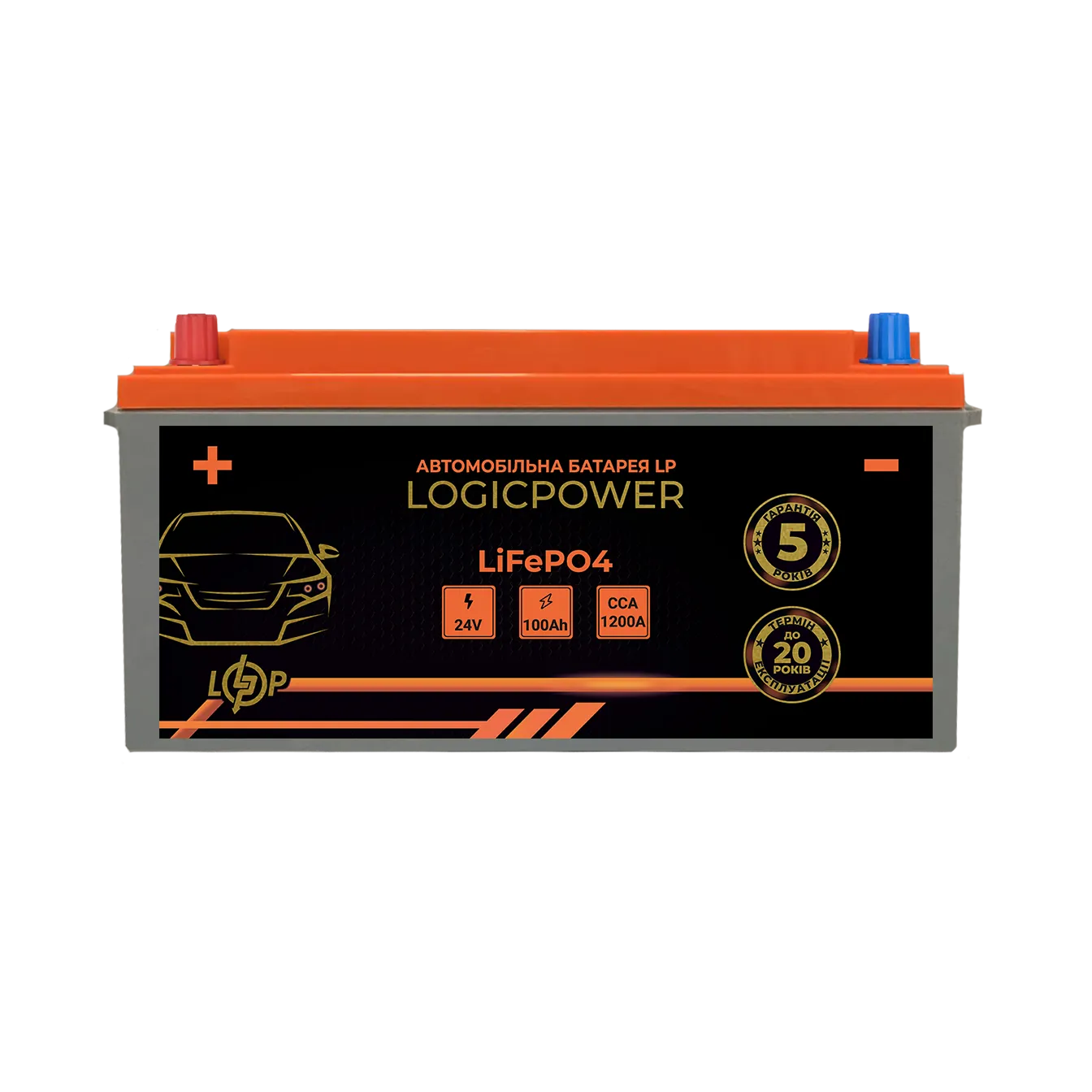 ������������ ����� ���������� LP LiFePO4 24V - 100 Ah (+ ����) BMS 1200�