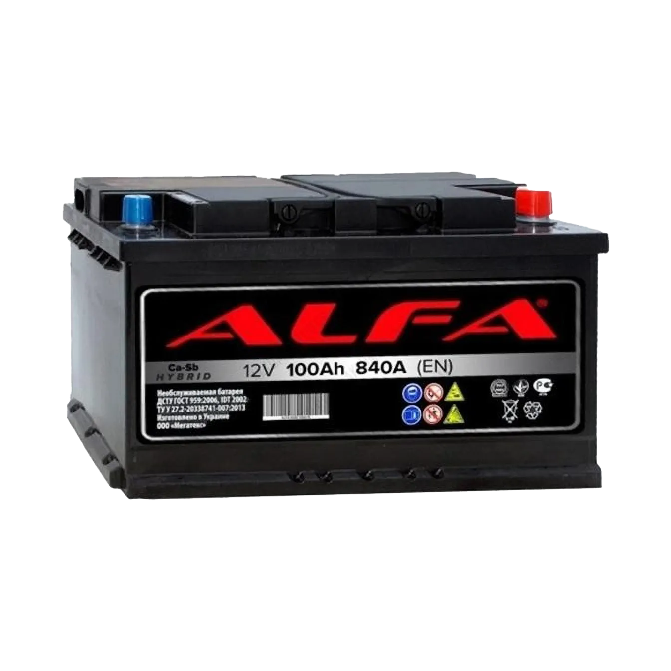 ���������� ���� �������� ALFA 6��-100-�� (����) ��� 840