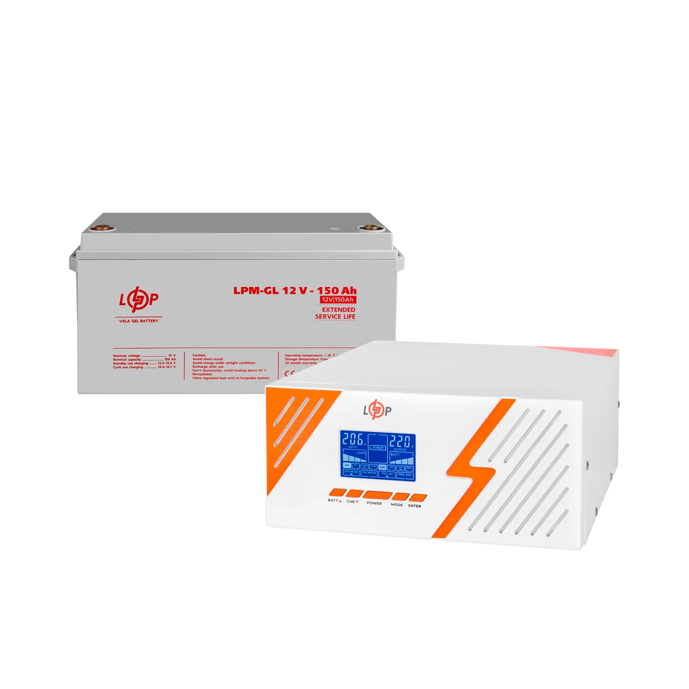 �������� ���������� �������� ��� + ������ ������� (UPS B1500 + ��� GL 1800Wh)