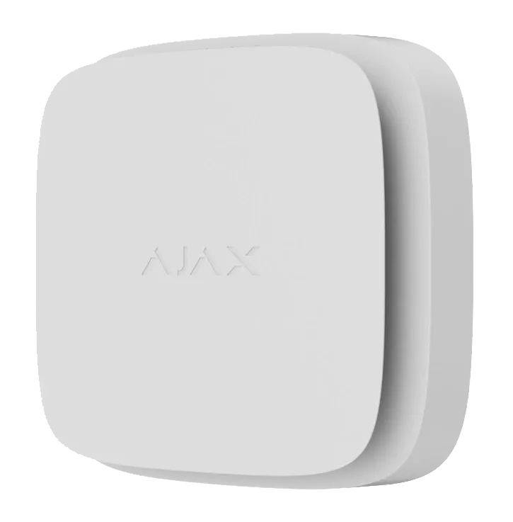 ����������� �������� ������ �����, ���� �� ������� ���� AJAX FireProtect 2 RB (Heat/Smoke/CO) white