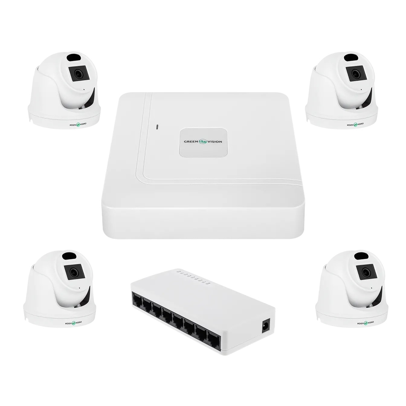 �������� ����������������� �� 4 ������ GV-IP-K-W96/4 3MP