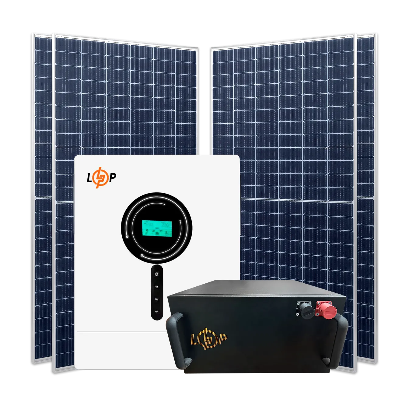 �������� ��� 6kW ��� 5.12kWh (���) 100Ah ������ GRID