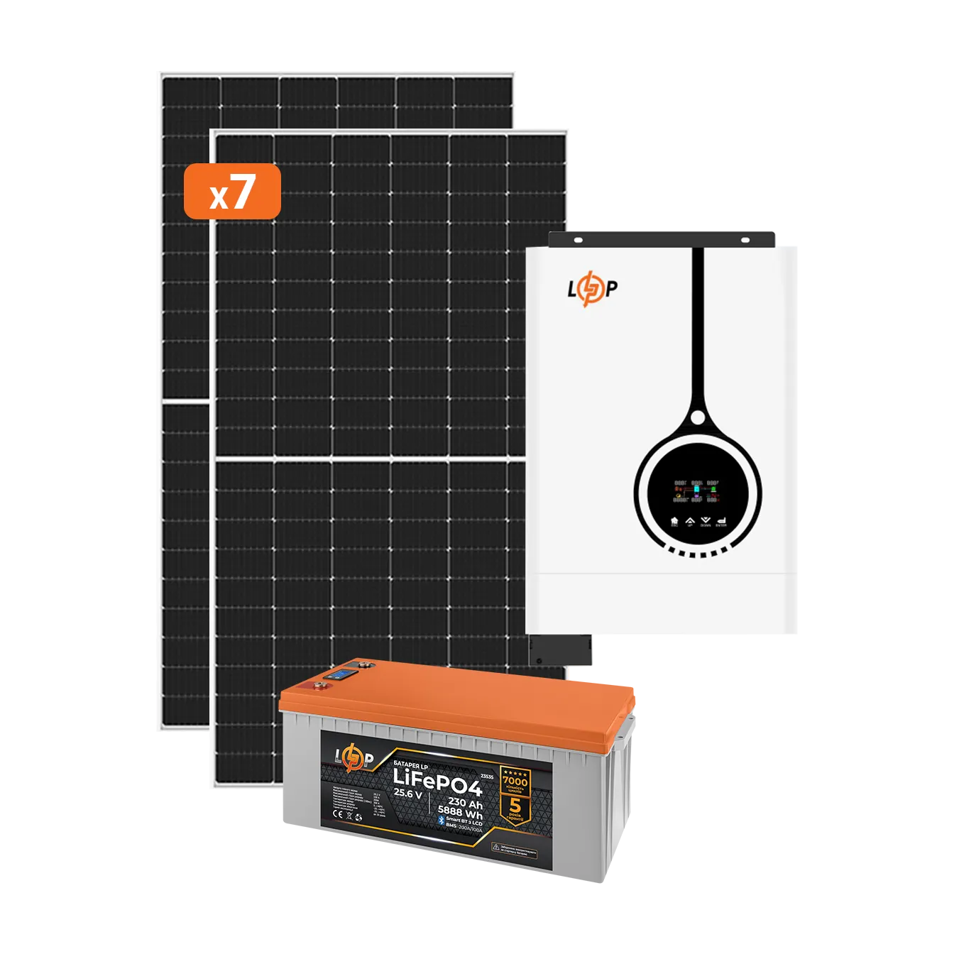 ������� �������������� (���) ������ 4.2kW ��� 6kWh LiFePO4 230 Ah