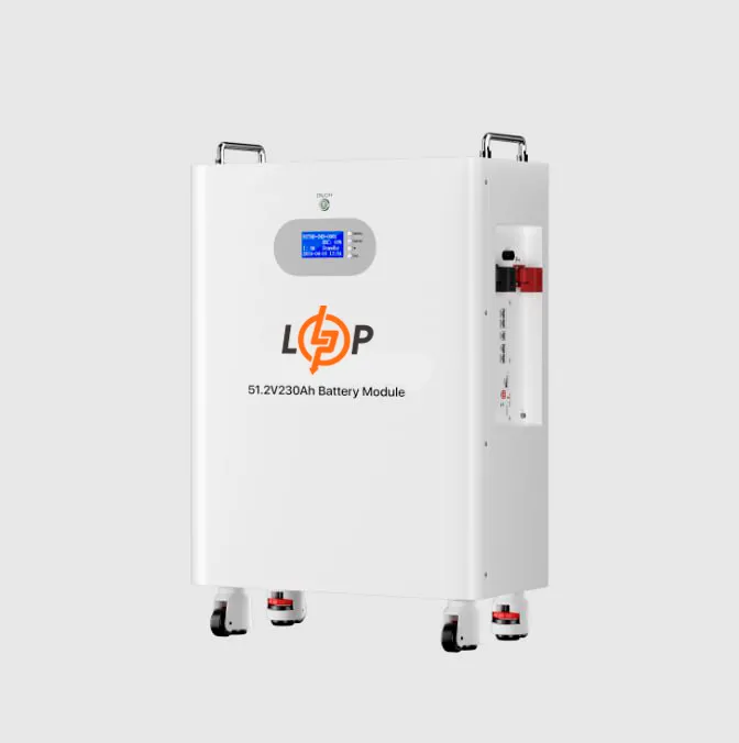 Акумулятор LP LiFePO4 51,2V - 230 Ah (11776Wh) (Smart BMS 200A) с LCD AB RS485/CAN Акумулятор LP LiFePO4 51,2V - 230 Ah (11776Wh) (Smart BMS 200A) с LCD AB RS485/CAN