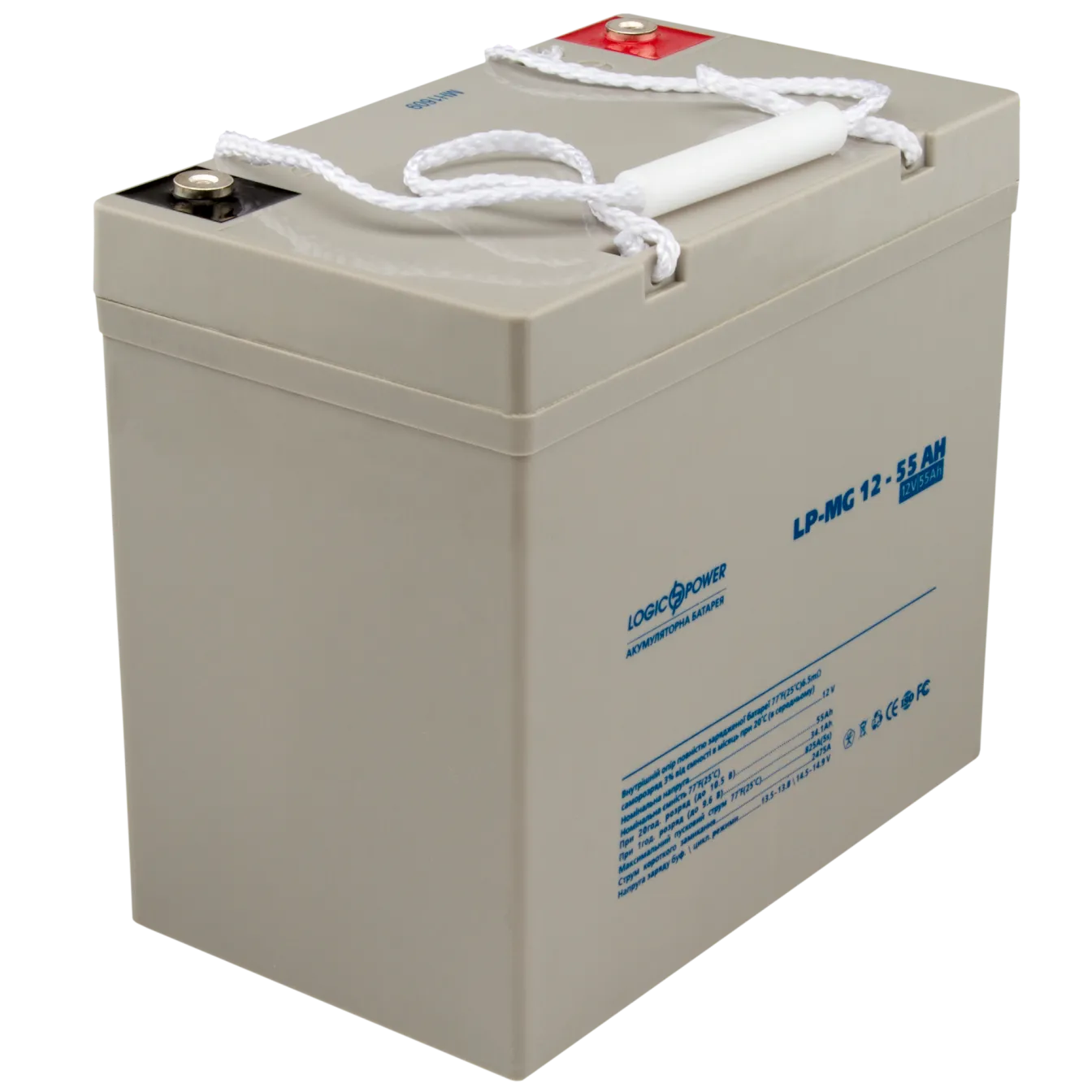 ���������� ������������� LP-MG 12V - 55 Ah Silver