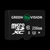 ����� ����� GreenVision microSDXC 256GB Class10 (��� ��������)