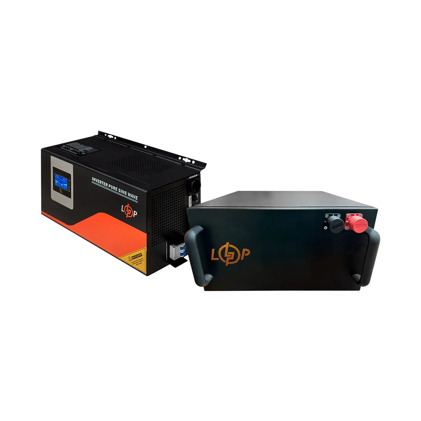 �������� ���������� �������� LP(LogicPower) ��� + ���� (LiFePO4) ������� (UPS W8500 + ��� LiFePO4 11776W)