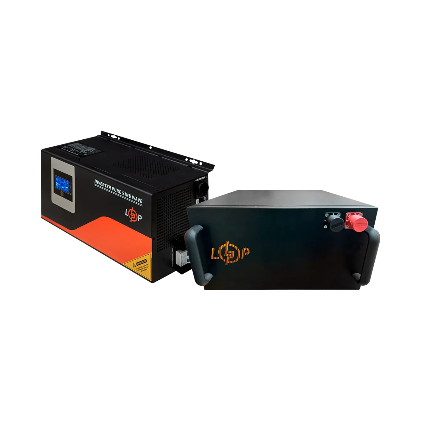 �������� ���������� �������� LP(LogicPower) ��� + ���� (LiFePO4) ������� (UPS W12000 + ��� LiFePO4 11776W)