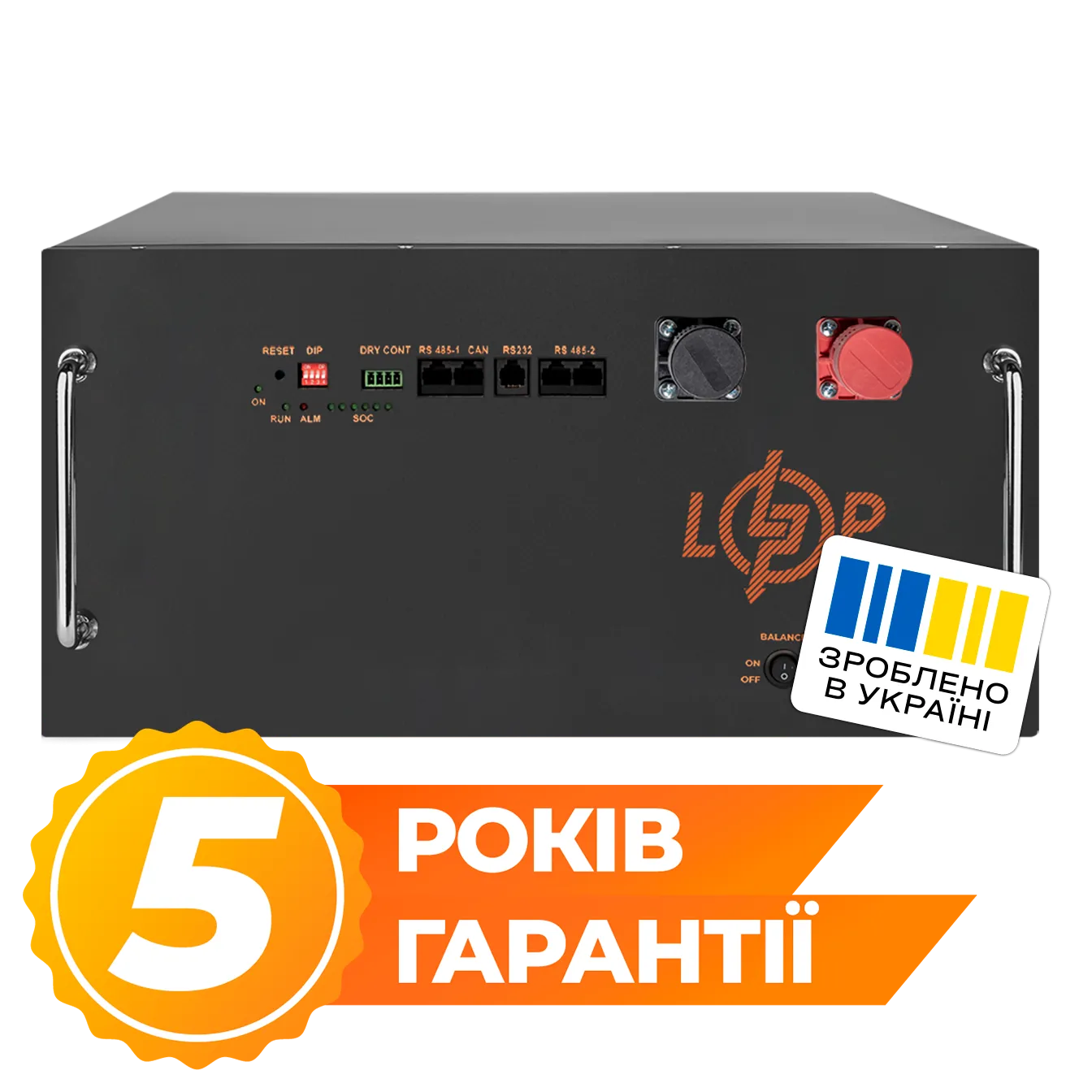 ���������� LP LiFePO4 25,6V - 280 Ah (7168Wh) (BMS JK 200A/100A) RM RS485/CAN BL