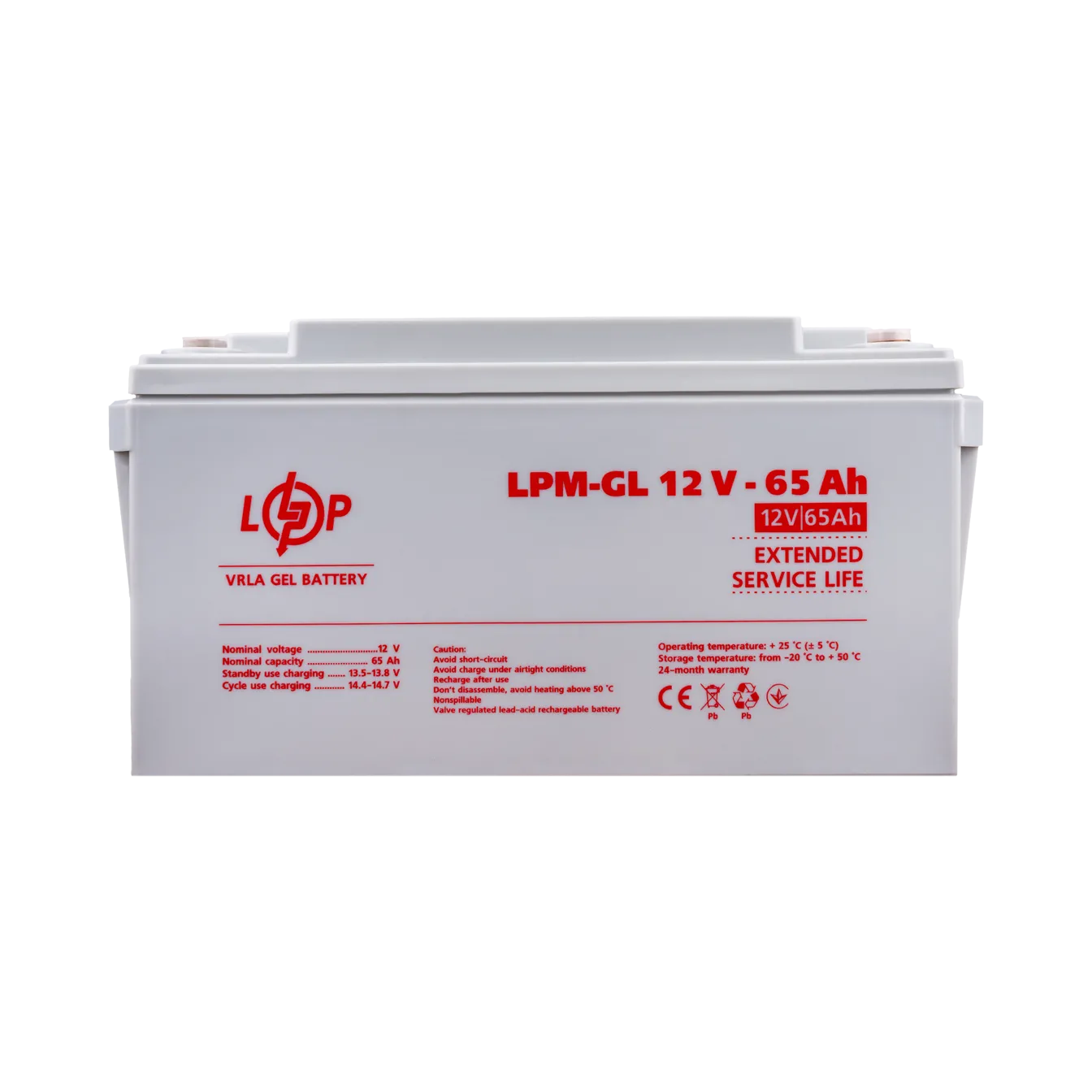 ���������� ������� LPM-GL 12V - 65 Ah