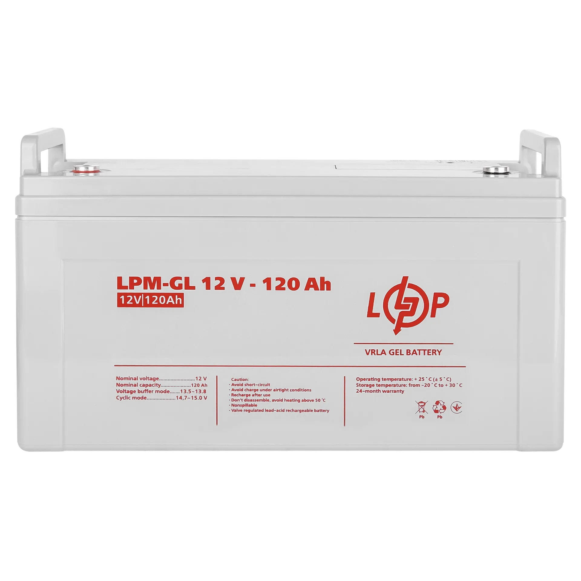 ���������� ������� LPM-GL 12V - 120 Ah