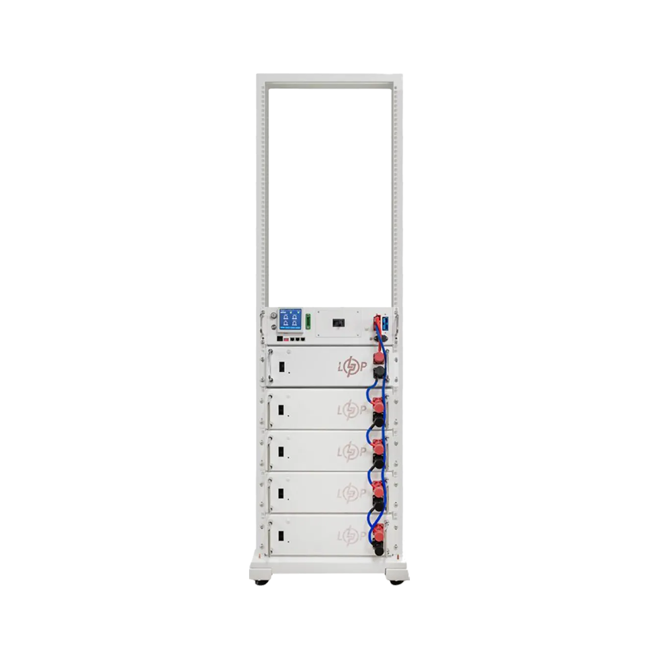 ���������� LP LiFePO4 Battery HVM 256V 100Ah (25600Wh) BMS 125� AB Lrack white