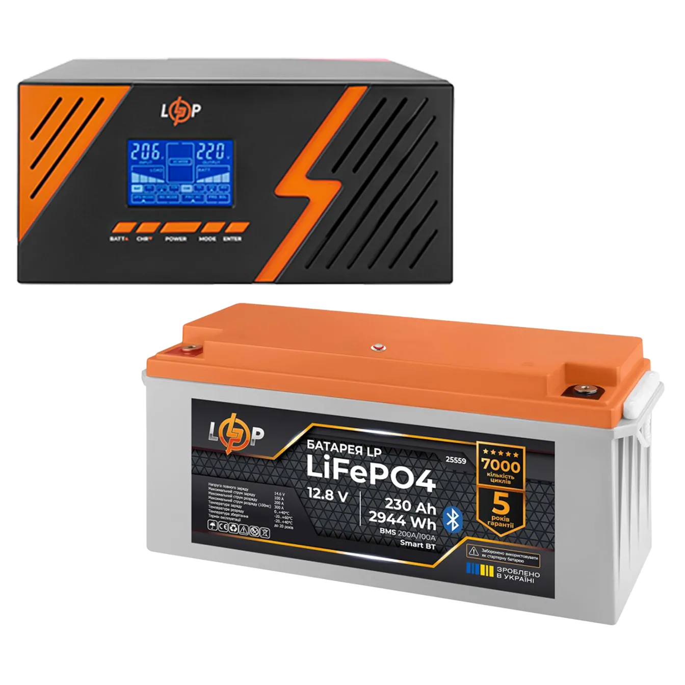 ��� LogicPower B1500 + ���� (LiFePO4) ������� 2944 ���� (22754+25559 230 Ah)