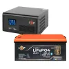 Комплект резервного живлення LogicPower 2300W + літієва (LiFePO4) батарея 5888Wh