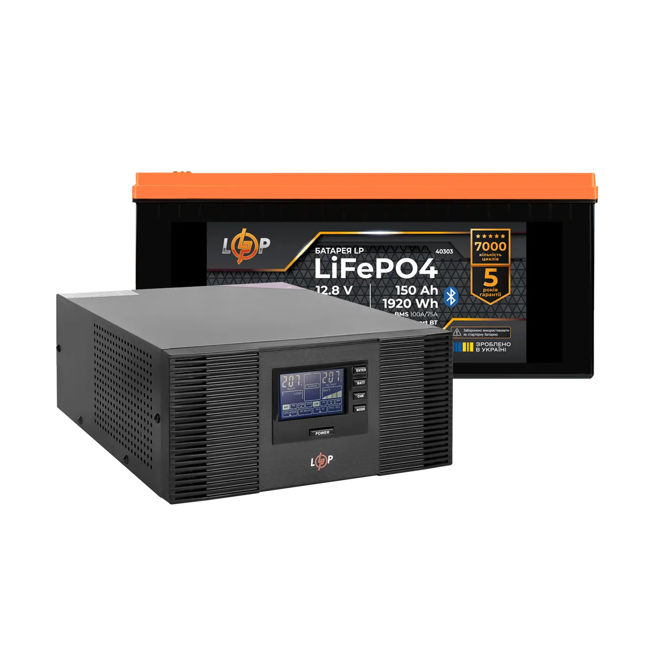�������� ���������� �������� LogicPower ��� 1050W + ���� (LiFePO4) ������� 1920 Wh