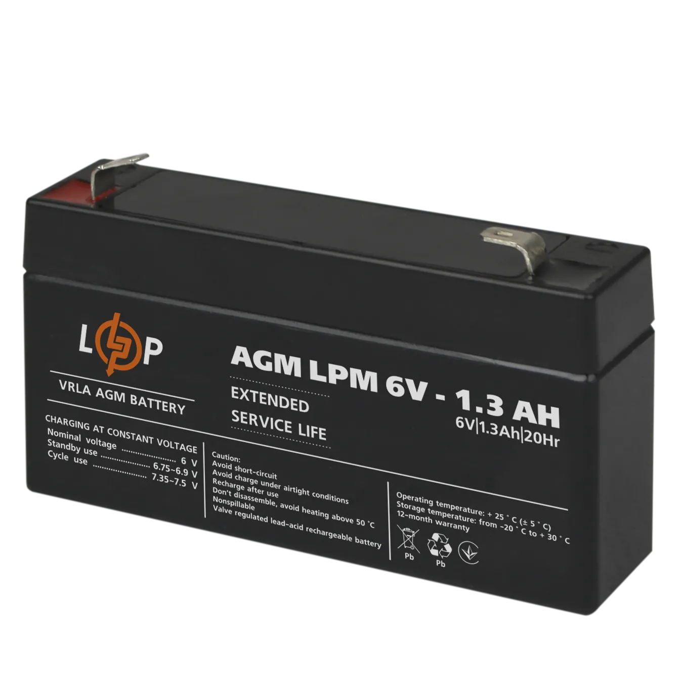 ���������� AGM LPM 6V - 1.3 Ah