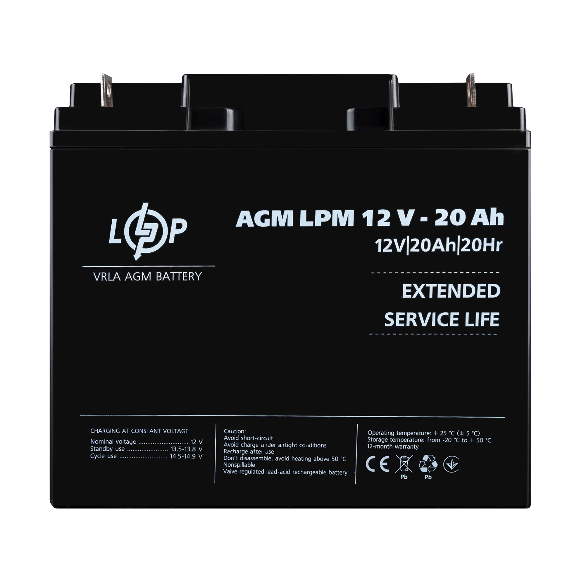 ��������� (4163) ���������� AGM LPM 12V - 20 Ah 09/23