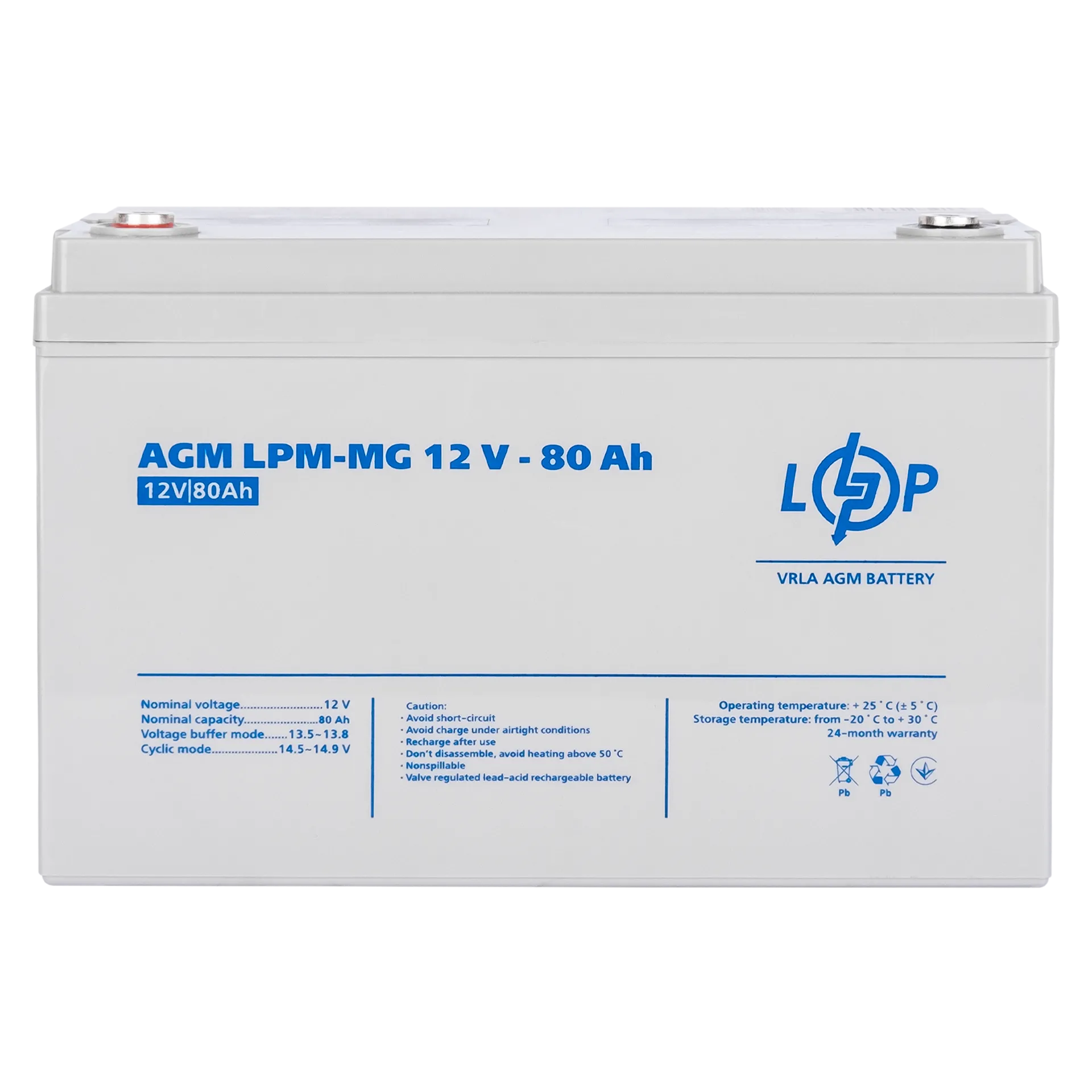 ���������� ������������� LPM-MG 12V - 80 Ah