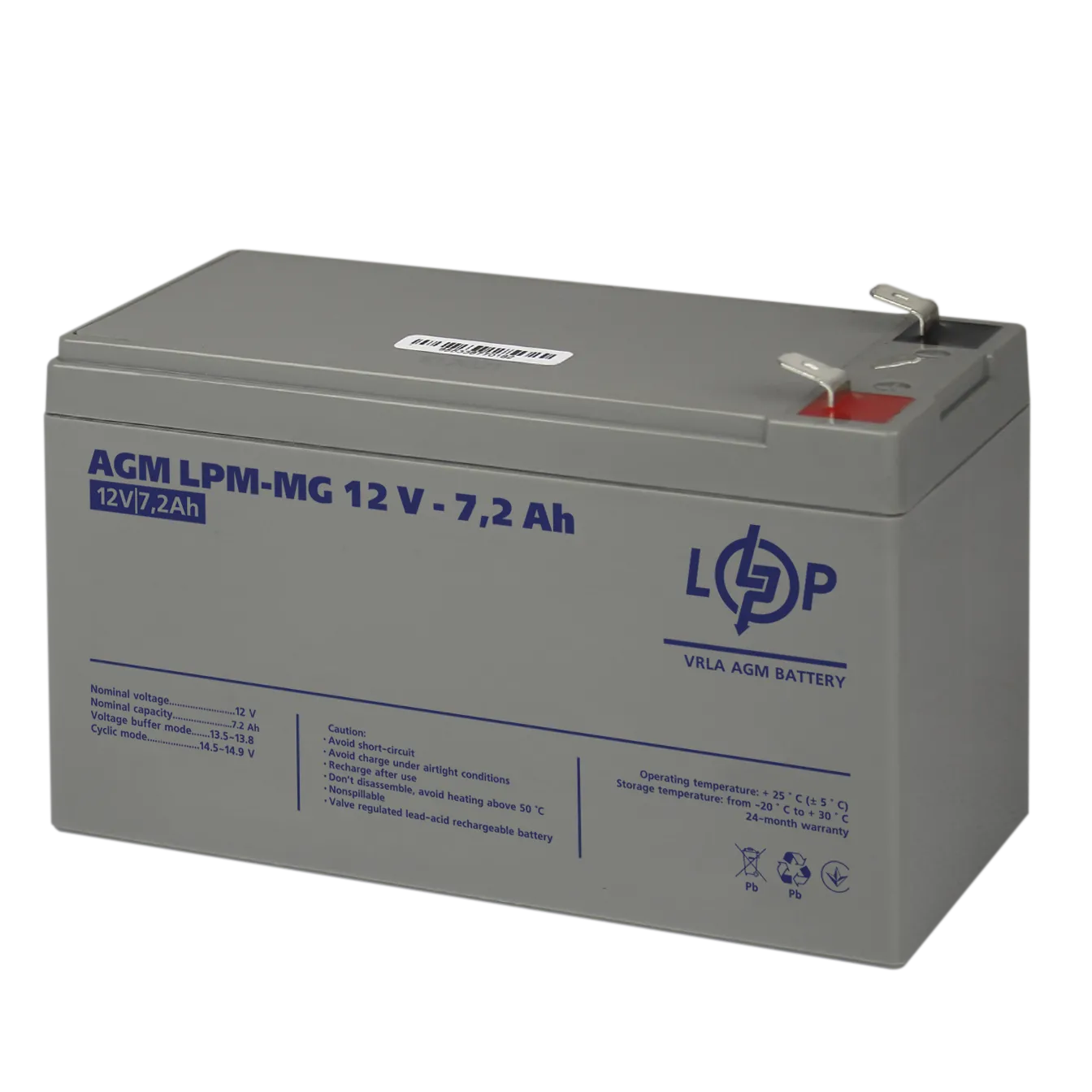 ���������� ������������� LPM-MG 12V - 7.2 Ah