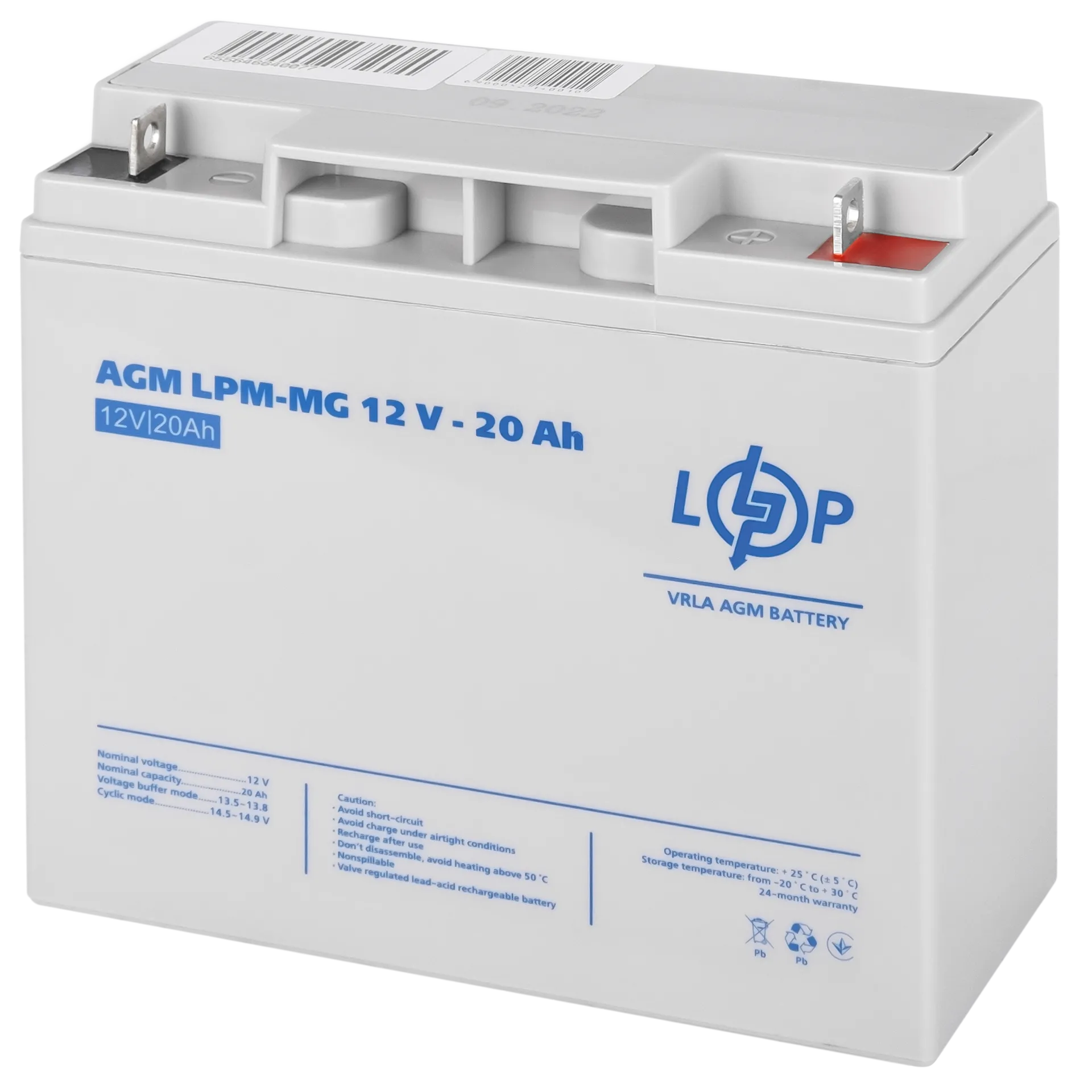 ���������� ������������� LPM-MG 12V - 20 Ah