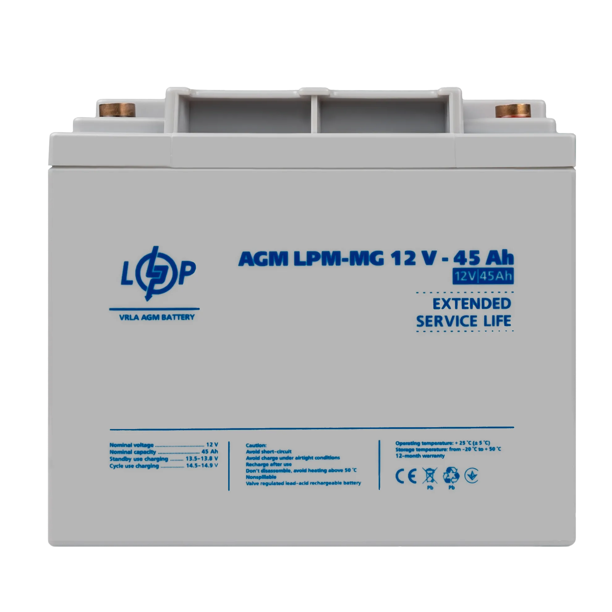 ���������� ������������� LPM-MG 12V - 45 Ah