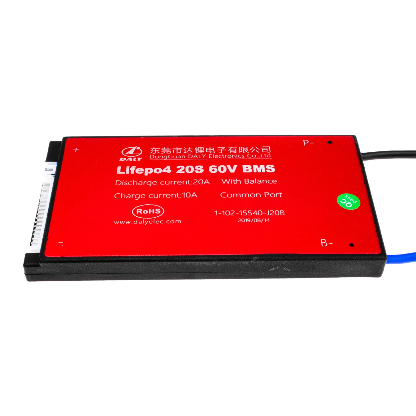 BMS ����� LiFePO4 60V 20S Dis 20A Ch 10A