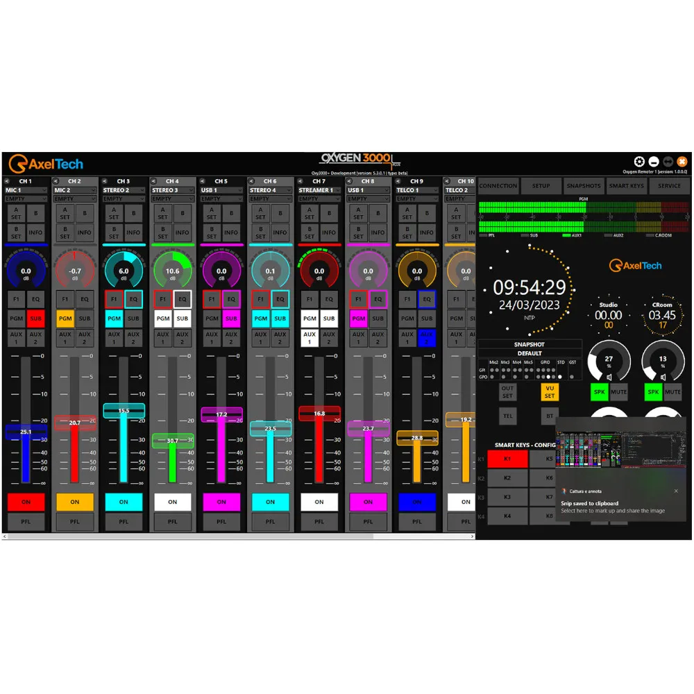 ������� Broadcast ������� Axel Oxygen 3000 PLUS