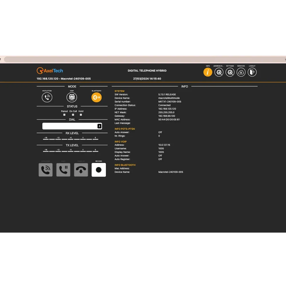 ���������� ����� MACROTEL X1 MULTIMODE 