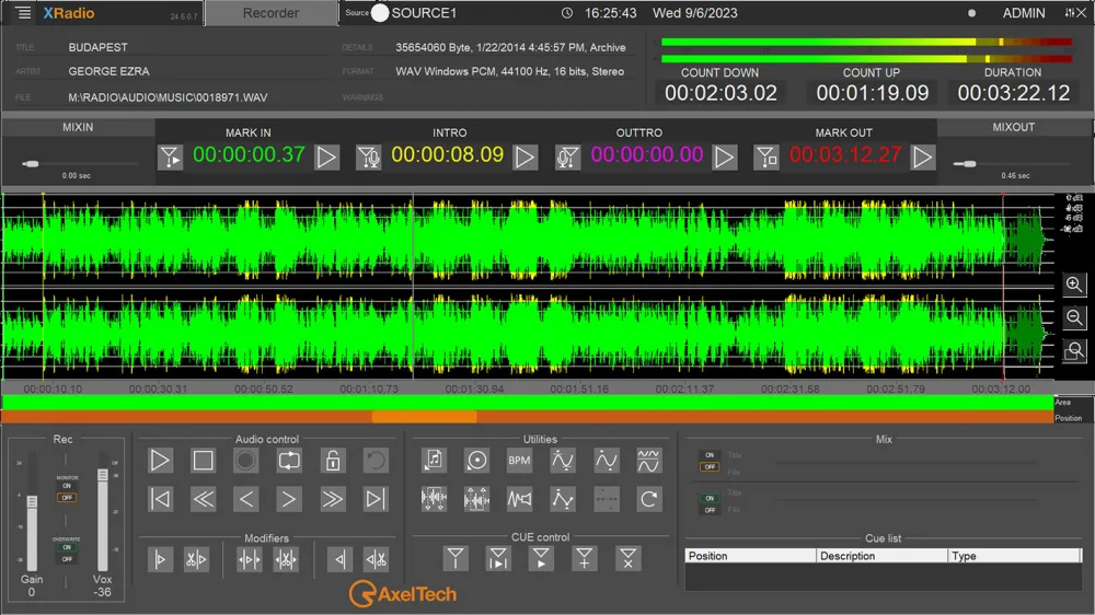 ������������� ������������ AXEL TECHNOLOGY XRADIO