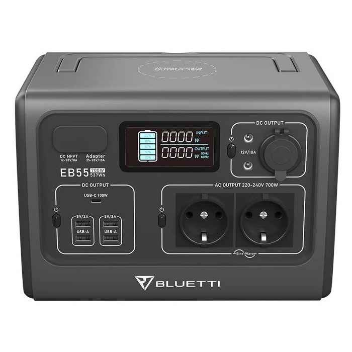 Зарядна станція BLUETTI PowerOak EB55 | 700 Вт 537 Вт·год Зарядна станція BLUETTI PowerOak EB55 | 700 Вт 537 Вт·год