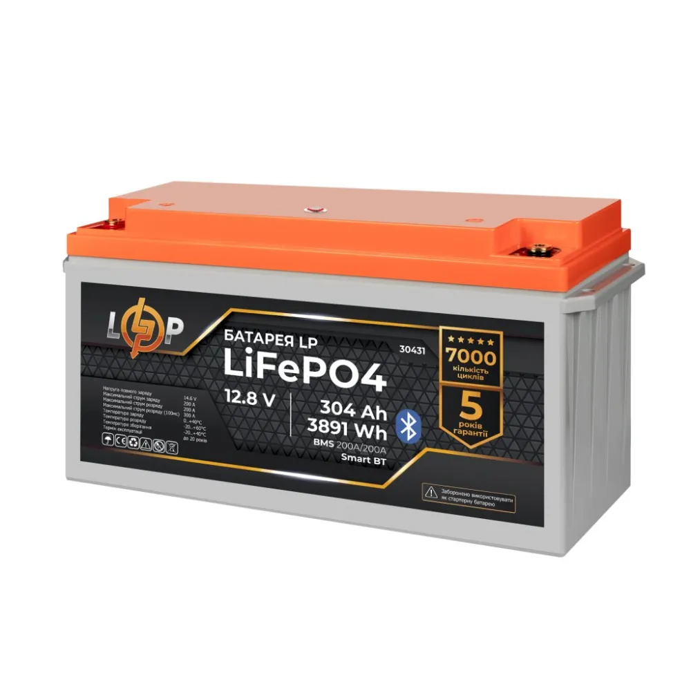 ���������� LP LiFePO4 12,8V - 304 Ah (3891Wh) (BMS 200A/200�) ������� Smart BT
